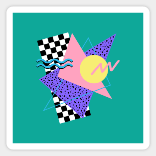 Memphis Pattern 34 / 80s Retro Magnet